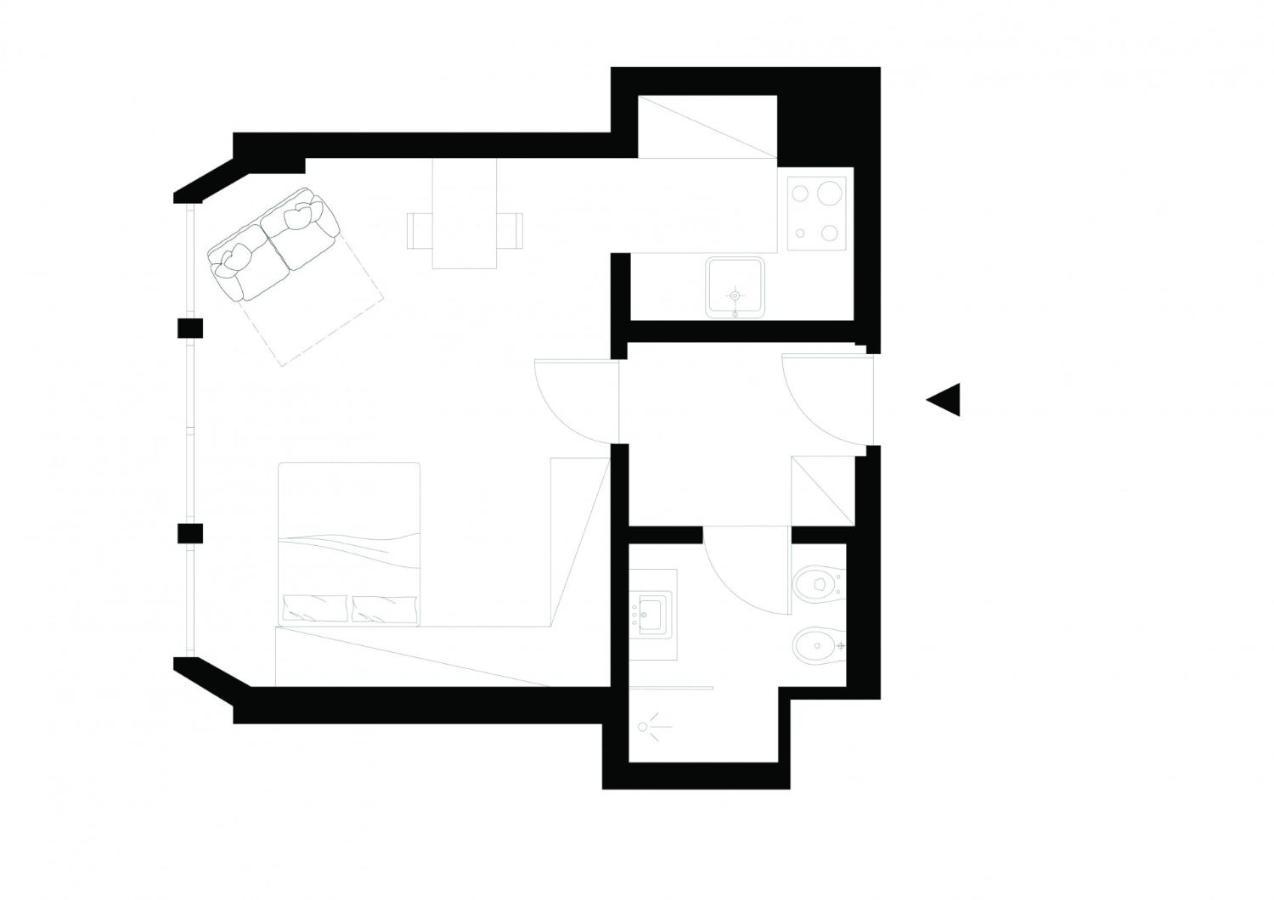 ميلان The Best Rent - Monolocale Moderno A Due Passi Dal Duomo المظهر الخارجي الصورة